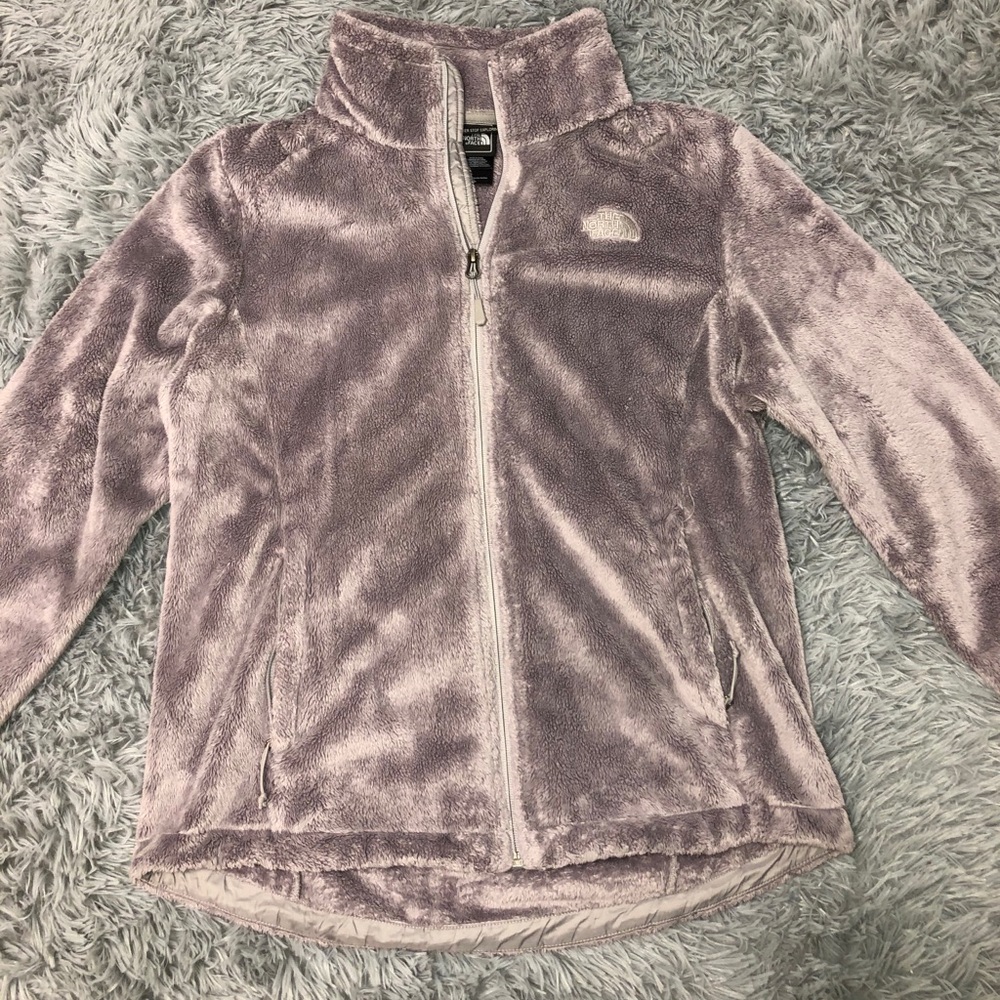 Grey fleece jacket